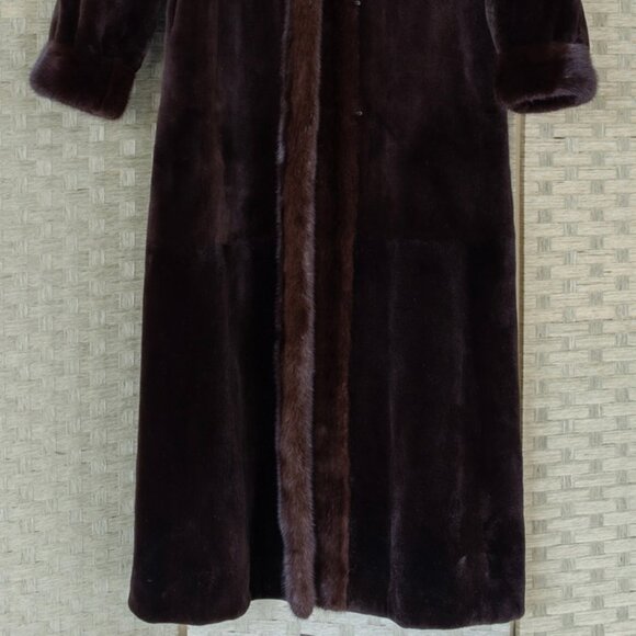 Authentic Sheared Mink Coat - Full length Danish Mink - Picture 2 of 14